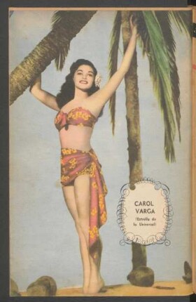 Cariol Varga (estrella de la Universal) - [Fotografía]