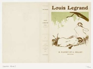 Zwei nackte Frauen, Buchumschlag aus: Camille Mauclair, "Louis Legrand. Peintre et Graveur", Paris 1910