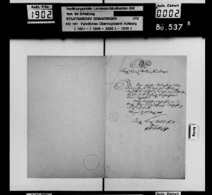 Schreiben bzw. Mitteilung des bayerischen Staatskommissariats Wangen über die Aufhebung des Militär-Kartells des Königs von Bayern mit dem Kurfürst von Baden vom 03.08.1806