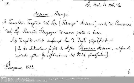 Literatura Italica A 0136