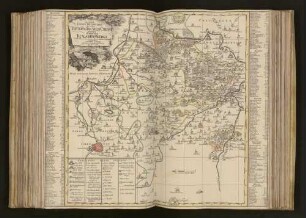 Accurate Geogr[aphische] Delineation des zu dem Thüringischen Creis gehörigen Ammtes Eckardtsberga : Nebst allen daran grentzenden u. andern Gegenden