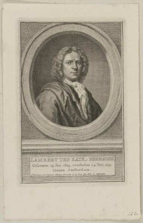 Bildnis des Lambert Ten Kate, Hermansz