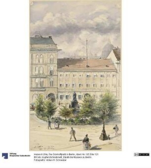 Der Dönhoffplatz in Berlin
