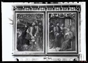 Bergkirche; Nördlicher Seitenflügelaltar geschlossen