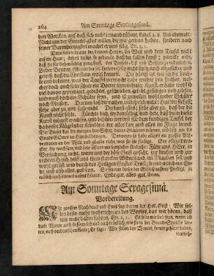 264-282, Am Sonntage Sexagesimae