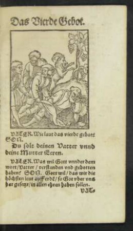 Das Vierde Gebot.
