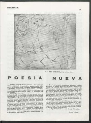 Poesía nueva