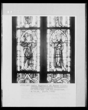 Die Heiligen Nikolaus und Cesarius