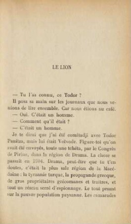 Le Lion