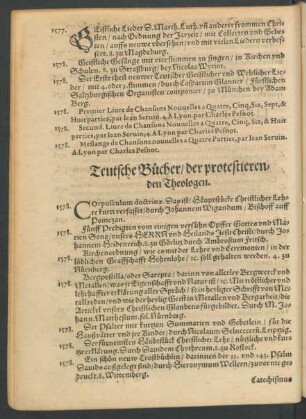 Teutsche Bücher/ der protestierenden Theologen.