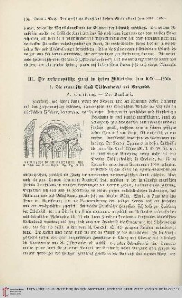 III. Die westeuropäische Kunst im hohen Mittelalter (um 1050 - 1250)