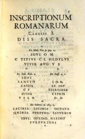 Romanarum Inscriptionum Fasciculus