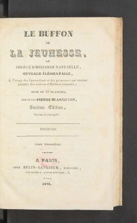 T. 3: Poissons