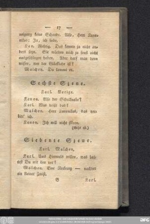 Siebente Szene.