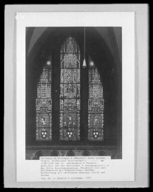 Fenster, gestiftet von der Malerzunft