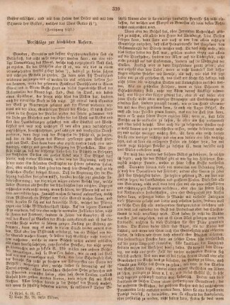 339-340 Vorschläge zur kirchlichen Reform