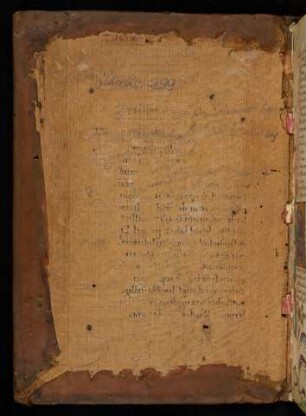 Fragment: Rhetorica ad Herennium (Abklatsch des ehem. Spiegelbl.)