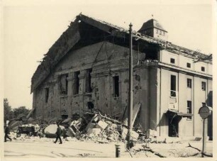 Zerstörungen Zweiter Weltkrieg - Luftangriff 2./3.09.1942. Konzerthaus