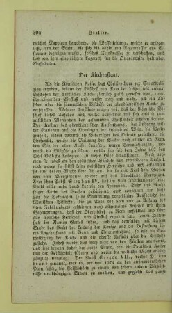 Der Kirchenstaat