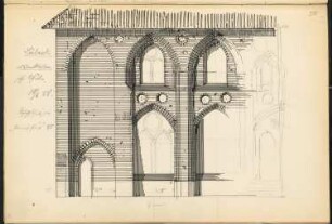 Kloster, Lübeck: Ansicht (aus: Skizzen- und Fotoalbum 1)