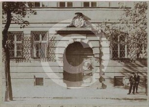 Portal des Bürgerhauses Domstraße 9 in Breslau