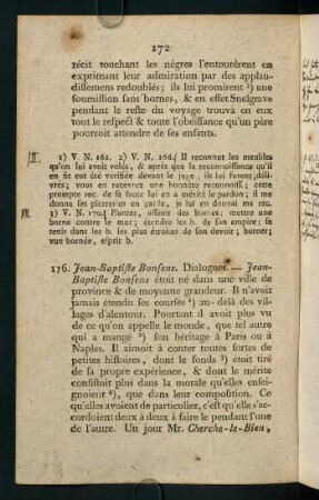 172-181, Nr. 176 (Druck und handschriftlich)