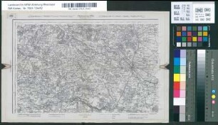 Karte von Frankreich 1:80.000. Gruppe II: Châteauroux 133 A. [Kartographische Abtheilung der Königl. Preuss. Landes-Aufnahme]