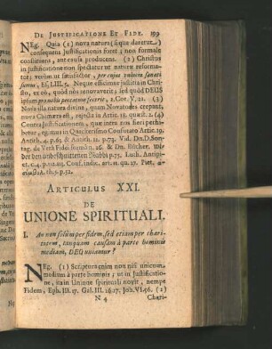 [Articulus XXI. - XXIII.]