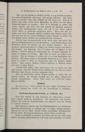 63-65, California-Concordia-College zu Oakland, Cal.