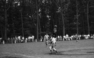 Fußballspiel Lauf - Ötigheim.