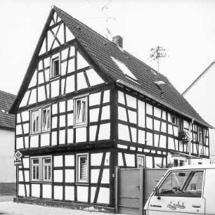 Fachwerkwohnhaus; Egelsbach, Weedstraße 2