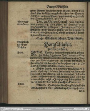 Sorgfältigkeit. für den Nechsten