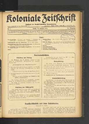 Deutsch-Ostafrika und seine Hafenbauten.