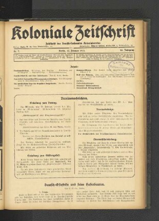 Deutsch-Ostafrika und seine Hafenbauten.