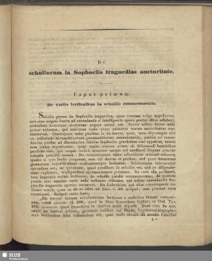 De scholiorum in Sophoclis tragoedias auctoritate