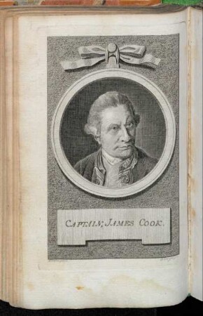 Captain James Cook.