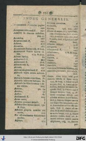 Index Generalis.