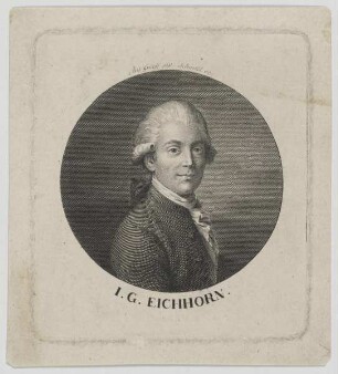 Bildnis des I. G. Eichhorn