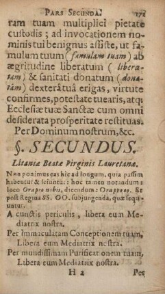 §. Secundus.