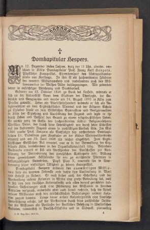 Domkapitular Hespars