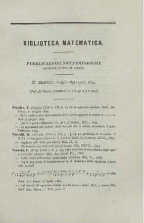 Biblioteca matematica.