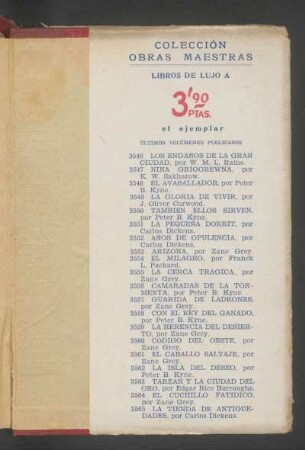 Colección Obras Maestras - Libros de lujo