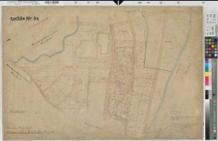 Rheine r.d.Ems (Rheine), Zusammenlegung Rheine rechts der Ems, Urkarte II Flur 15
