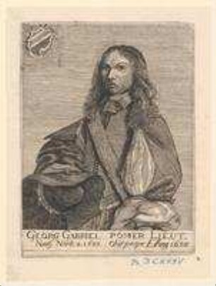 Georg Gabriel Pömer, Leutnant; geb. 1633; gest. 1658