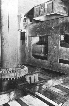 Syrau. Turmholländer, Baujahr 1887, Inneres, 1937, Repro