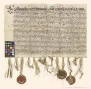 Altmärkische und prignitzsche Städte verschreiben sich Joachim Werner von Alvensleben auf Zichtau über 4.000 Taler.