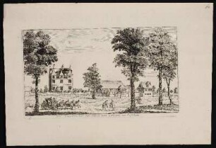 Der Liechten hof beÿ Nürnb. von aufgang an zusehen. - Herrensitz Lichtenhof, Nürnberg