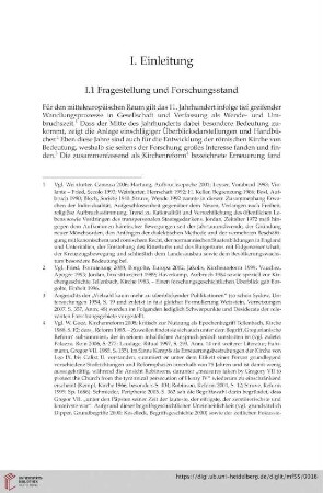 I.1 Fragestellung und Forschungsstand