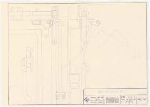 Arzthaus Prof. Bernhardt, Berlin-Charlottenburg: Fensterbeschlagszeichnung (Ventus) 1:1