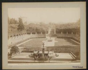 Boboli-Garten (Palazzo Pitti), Florenz: Amphitheater mit Brunnen